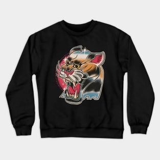 Panther tattoo Crewneck Sweatshirt